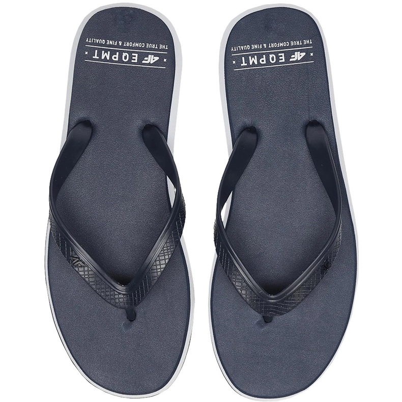 Chinelos masculinos 4F azul marinho H4L20 KLM005 31S