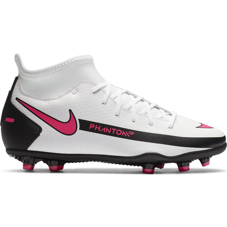 Chuteira Nike Phantom Gt Club Df FG / MG Junior CW6727 160 branco branco
