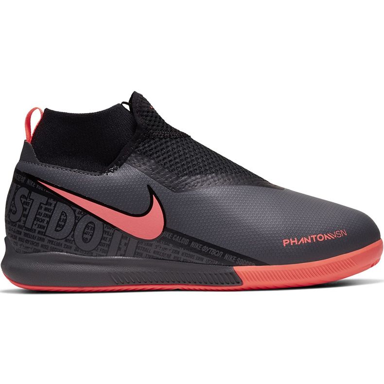 Chuteiras Nike Phantom Vsn Academy Df Ic Jr AO3290 080 azul cinza