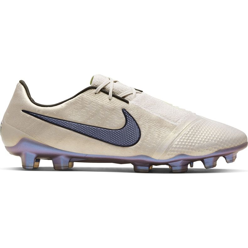 Chuteiras Nike Phantom Venom Elite Fg AO7540 005 branco bege