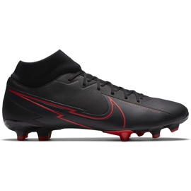 Chuteiras Nike Mercurial Superfly 7 Academy FG / MG AT7946 060 preto preto
