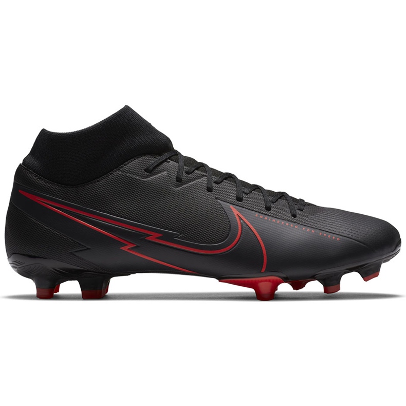 Chuteiras Nike Mercurial Superfly 7 Academy FG / MG AT7946 060 preto preto