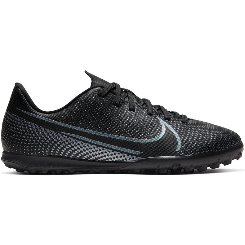 Chuteiras Nike Mercurial Vapor 13 Club Tf Junior AT8177 010 preto preto