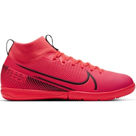 Chuteiras Nike Mercurial Superfly 7 Academy Ic Junior AT8135 606 vermelho vermelho