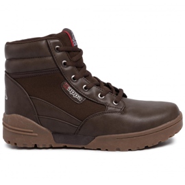Sapatos masculinos Kappa Bonfire marrom 242777 5050