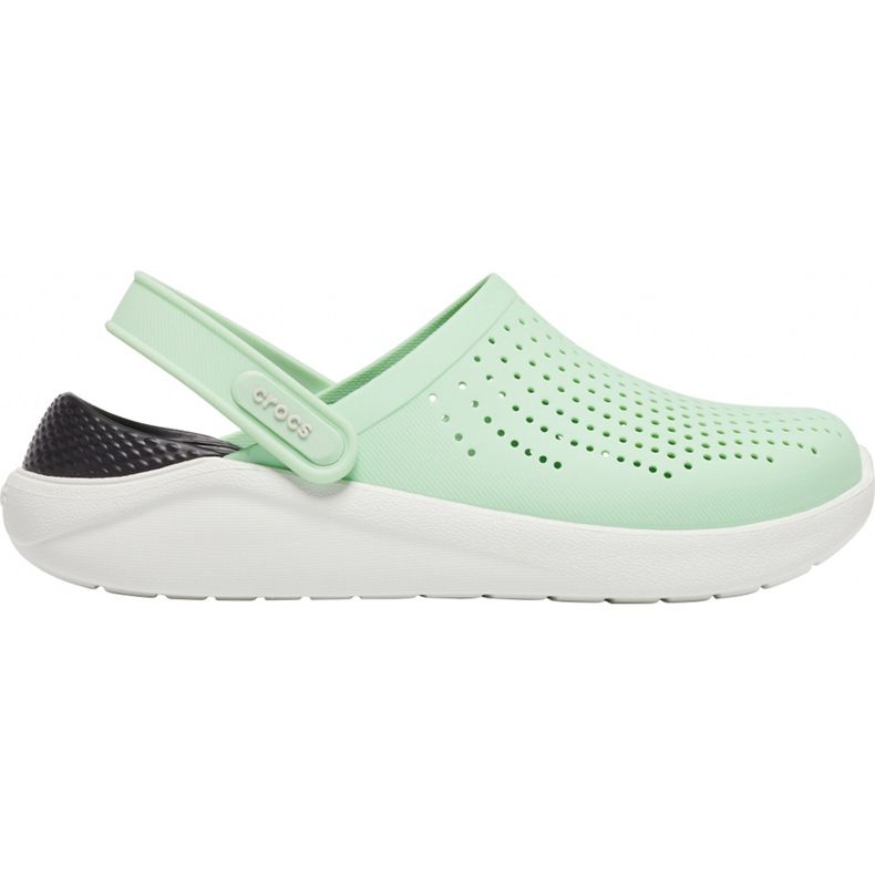 Sandálias femininas Literide Clog Crocs verdes 204592 3TP