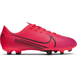 Chuteira Nike Mercurial Vapor 13 Academy FG / MG Junior AT8123 606 vermelho vermelho Chuteira Nike Mercurial Vapor 13 Academy FG / MG Junior AT8123 606 vermelho vermelho