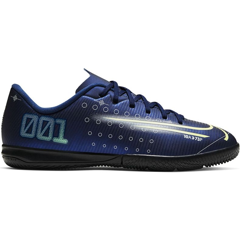 Chuteira Nike Mercurial Vapor 13 Academy Mds Ic Junior CJ1175 401 azul marinho azul marinho