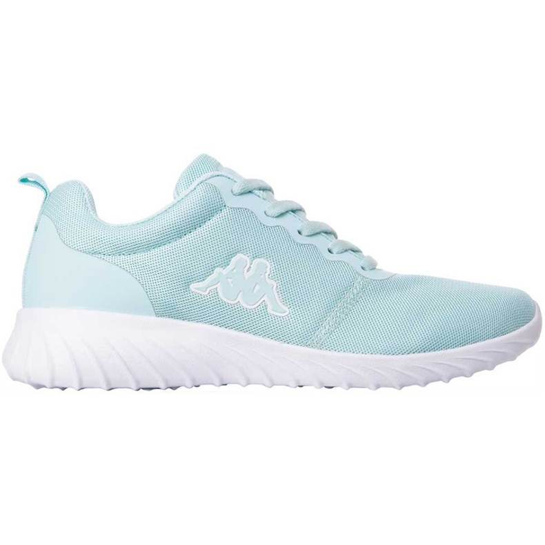 Sapatos femininos Kappa Ces branco-menta 242685NC 3710 verde