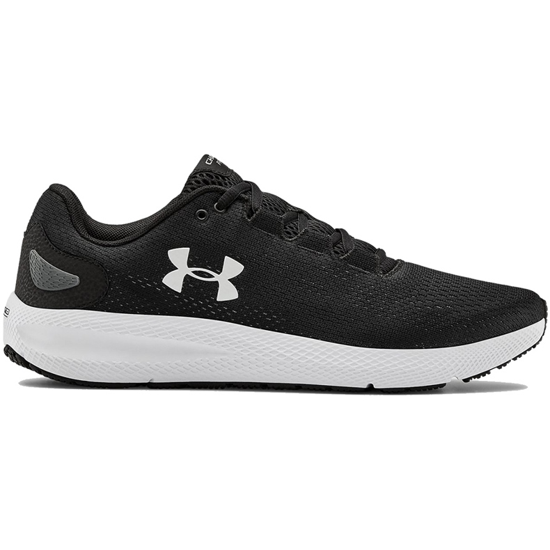 Under Armour Under Armor Ua Charged Pursuit 2 sapatos masculinos preto e branco 3022594 001
