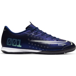 Chuteira Nike Mercurial Vapor 13 Academy Mds Ic CJ1300 401 azul marinho azul marinho