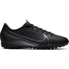 Chuteiras Nike Mercurial Vapor 13 Academy Tf AT7996 010 preto preto Chuteiras Nike Mercurial Vapor 13 Academy Tf AT7996 010 preto preto