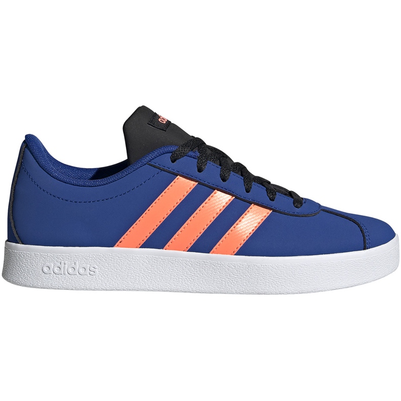 Calçado infantil azul Adidas Vl Court 2.0 K EG2003