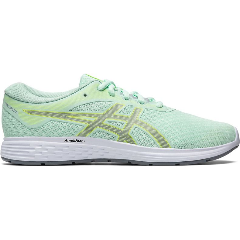 Tênis de corrida feminino Asics Gel-Patriot 11 mint 1012A484 300 verde amarelo