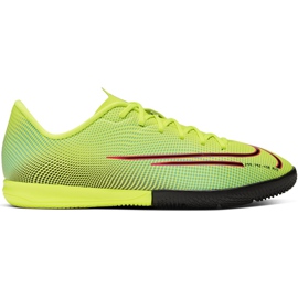 Chuteira Nike Mercurial Vapor 13 Academy Mds Ic Junior CJ1175 703 multicolorido amarelo