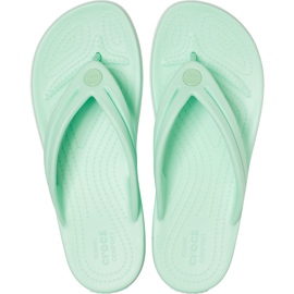 Crocs feminino Crocband Flip W mint 206100 3TI verde Crocs feminino Crocband Flip W mint 206100 3TI verde