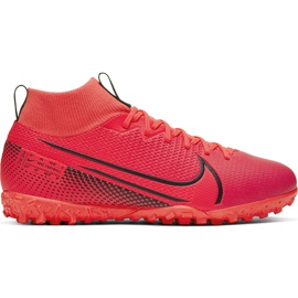Chuteira Nike Mercurial Superfly 7 Academy Tf AT7978 606 vermelho vermelho