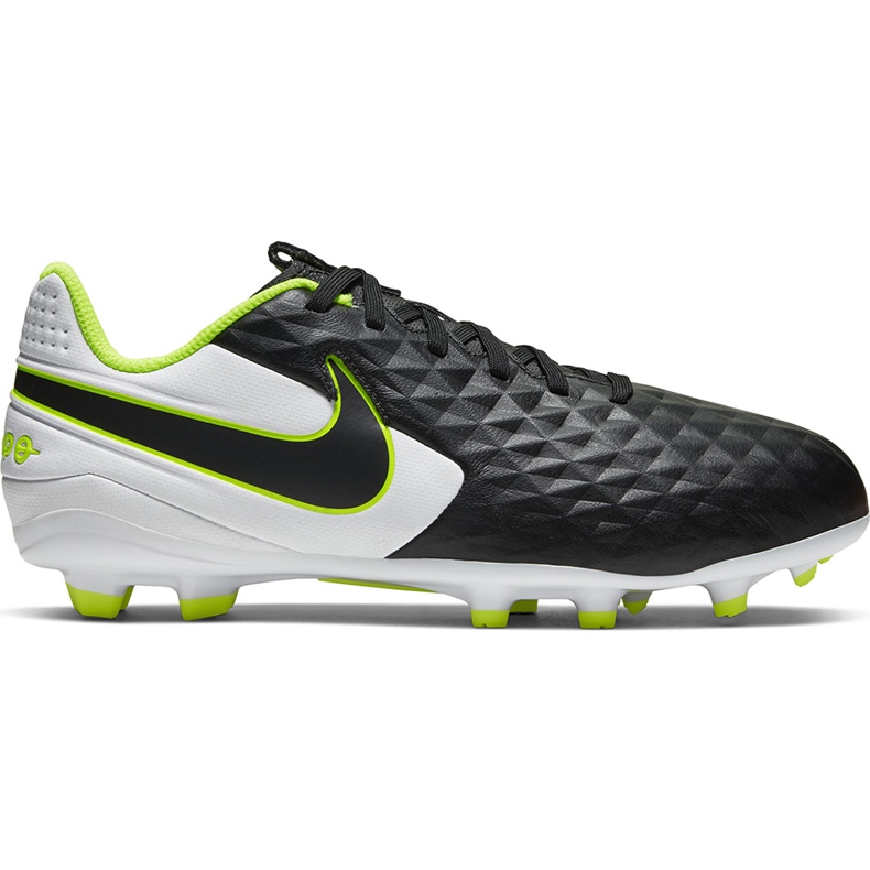 Chuteiras Nike Tiempo Legend 8 Academy FG / MG Junior AT5732 007 preto preto