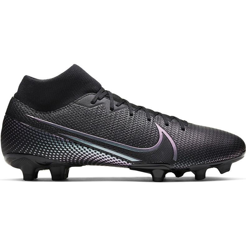 Chuteiras Nike Mercurial Superfly 7 Academy FG / MG AT7946 010 preto preto