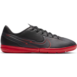 Chuteira Nike Mercurial Vapor 13 Academy Ic Junior AT8137 060 preto, vermelho preto