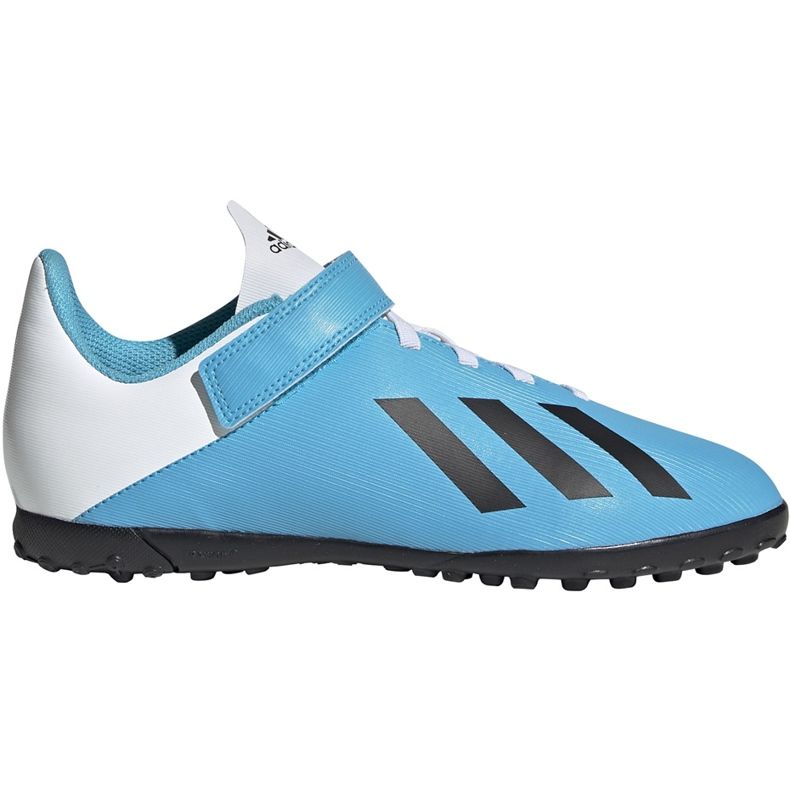Chuteiras Adidas X 19.4 H&amp;L Tf Junior azul EF9126