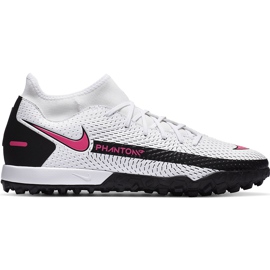 Chuteira Nike Phantom Gt Academy Df Tf CW6666 160 branco branco