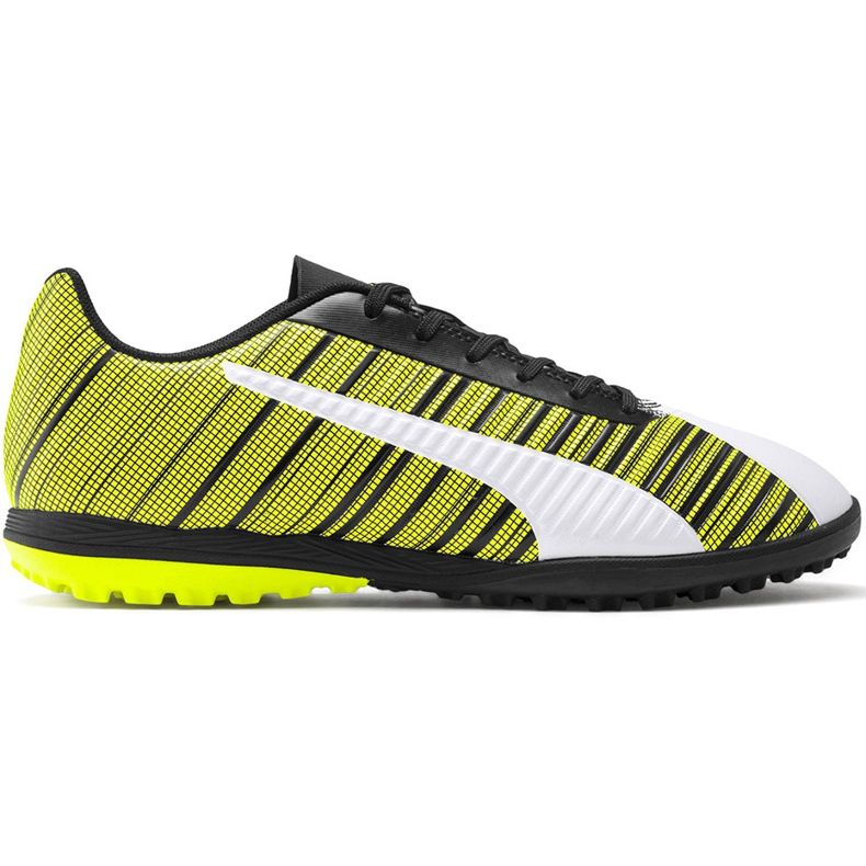 Chuteiras Puma One 5.4 Tt amarelo-branco-preto 105653 03 multicolorido