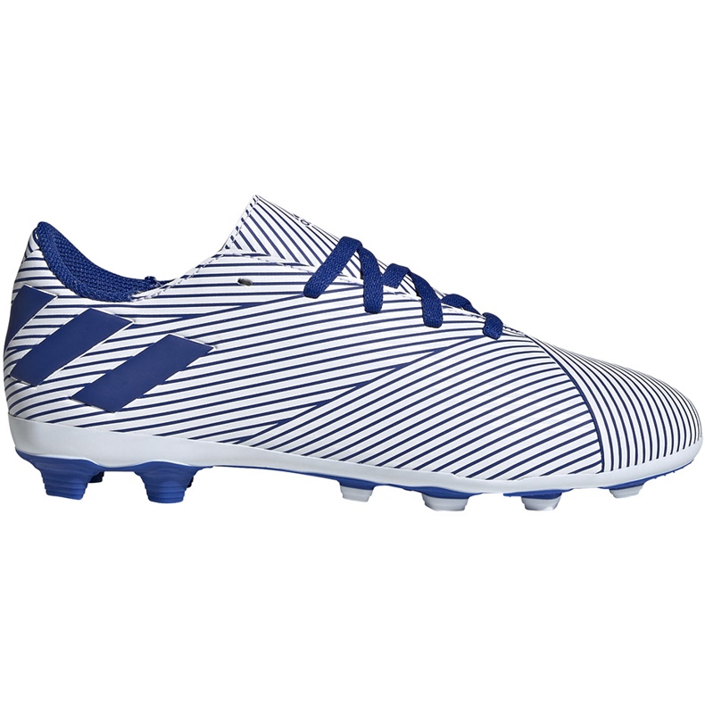 Chuteiras Adidas Nemeziz 19.4 FxG Junior EF1740 multicolorido branco