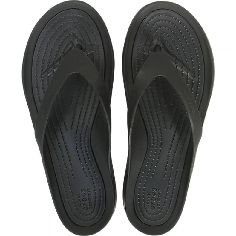 Crocs Swiftwater Flip W preto 204 974 060