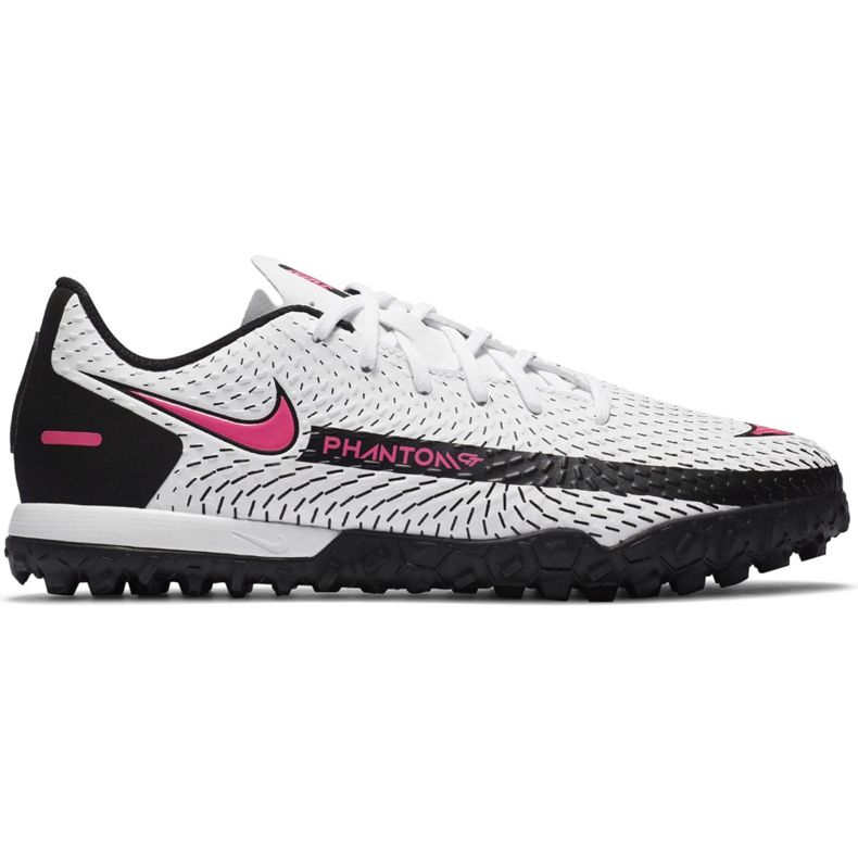 Chuteira Nike Jr Phantom Gt Academy Tf CK8484 160 branco branco