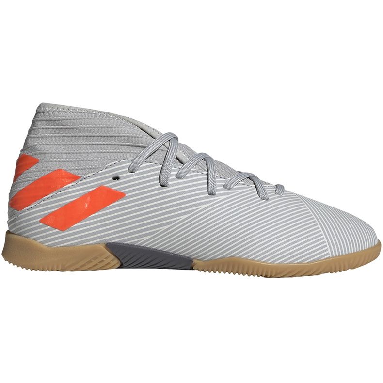 Chuteiras Adidas Nemeziz 19.3 In Jr cinza EF8304