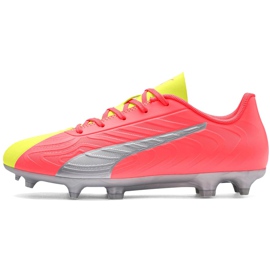 Puma One 20.4 Osg Fg Ag 105973 01 chuteiras para crianças amarelo