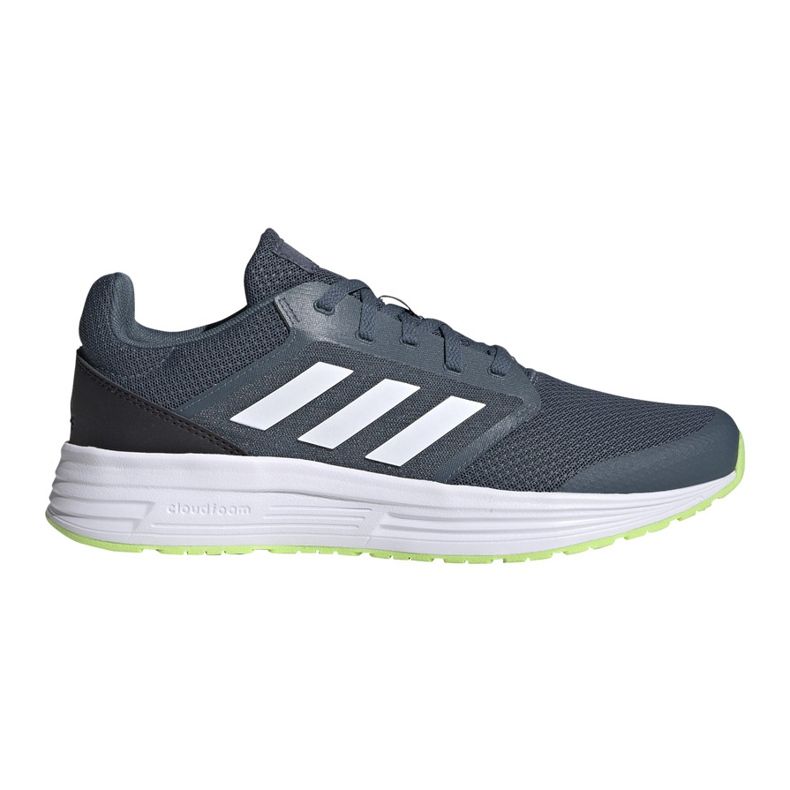 Tênis de corrida masculino Adidas Galaxy 5 FW5702 cinza