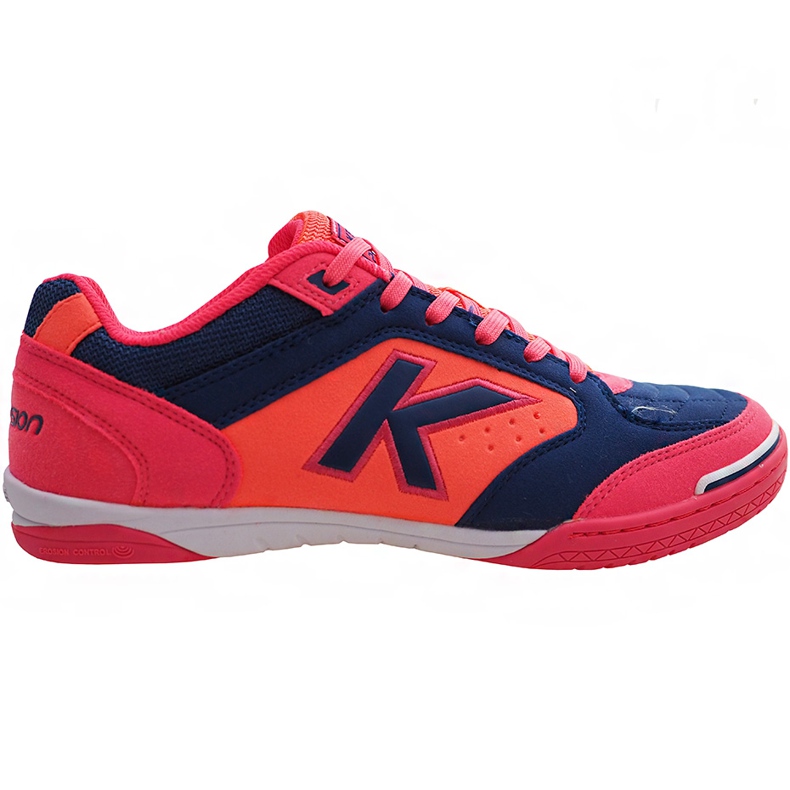 Sapatos Kelme Precision Indoor laranja-rosa-azul 55211 9816 multicolorido