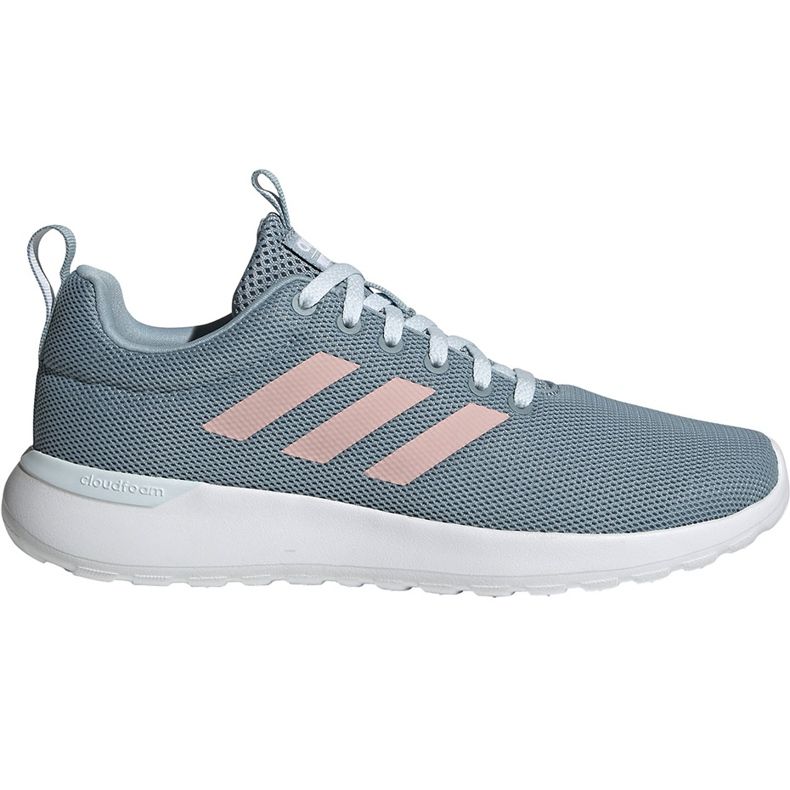 Sapatos femininos Adidas Lite Racer Cln rosa-cinza EG3148
