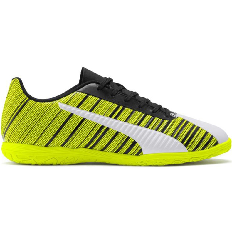 Puma One 5.4 It chuteira amarelo-branco-preto 105654 04 multicolorido