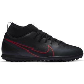 Chuteira Nike Mercurial Superfly 7 Club Tf Junior AT8156 060 preto preto