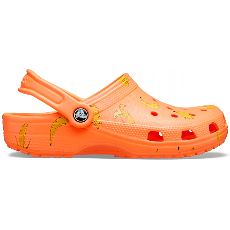 Crocs Kids Classic Vacay Vibes Clog Orange 206375 801 laranja