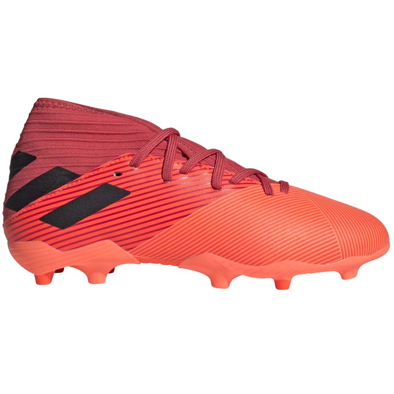 Chuteiras Adidas Nemeziz 19.3 Fg Junior EH0492 laranja vermelho
