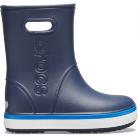 Botas de chuva Crocs para crianças Bota de chuva Crocband Kids azul marinho 205827 4KB azul-marinho