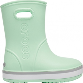 Botas de chuva Crocs para crianças Bota de chuva Crocband Kids verde 205827 3TO Botas de chuva Crocs para crianças Bota de chuva Crocband Kids verde 205827 3TO