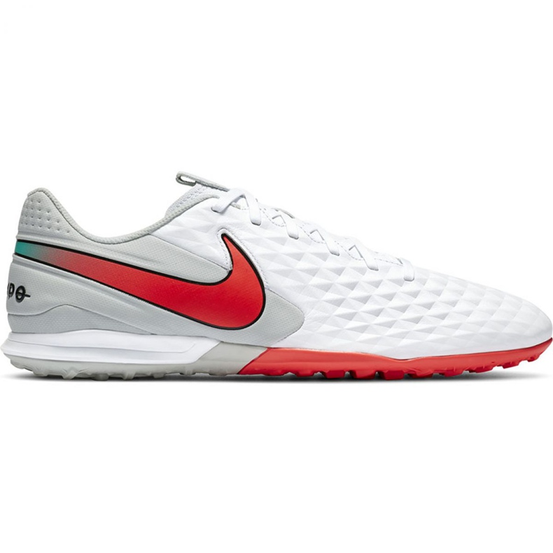Chuteira de futebol Nike Tiempo Legend 8 Academy M Tf AT6100 163 branco