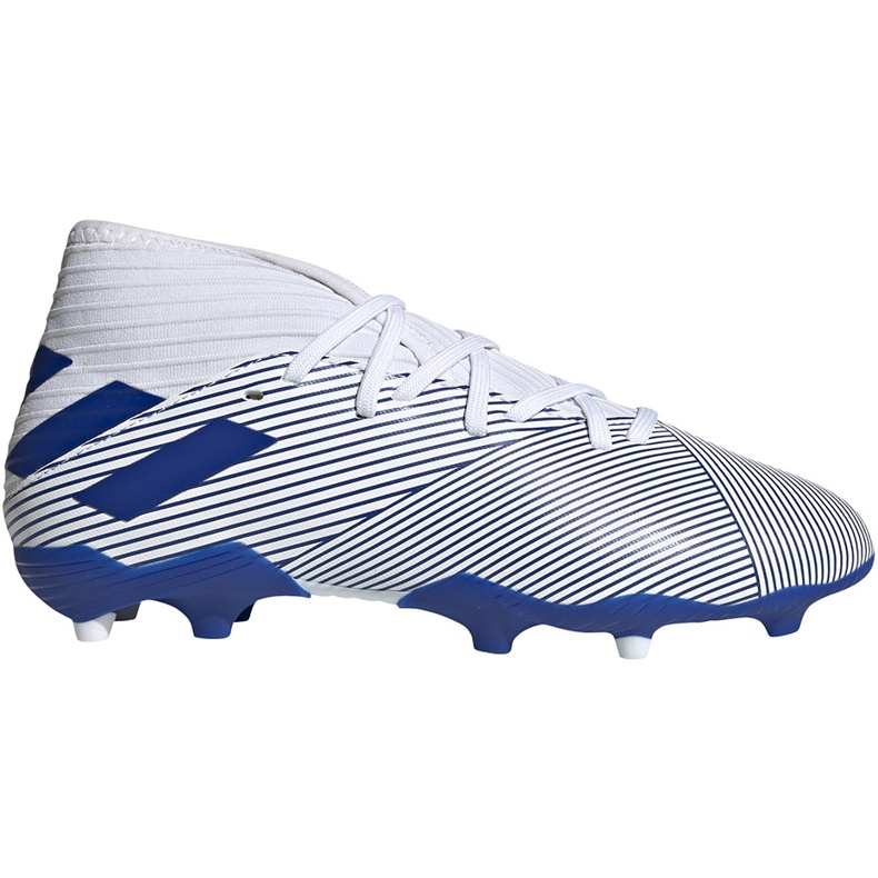 As chuteiras adidas Nemeziz 19.3 Fg Jr EG7245 cinza prata
