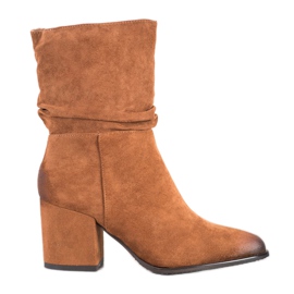 Botas de camelo VINCEZA castanho multicolorido