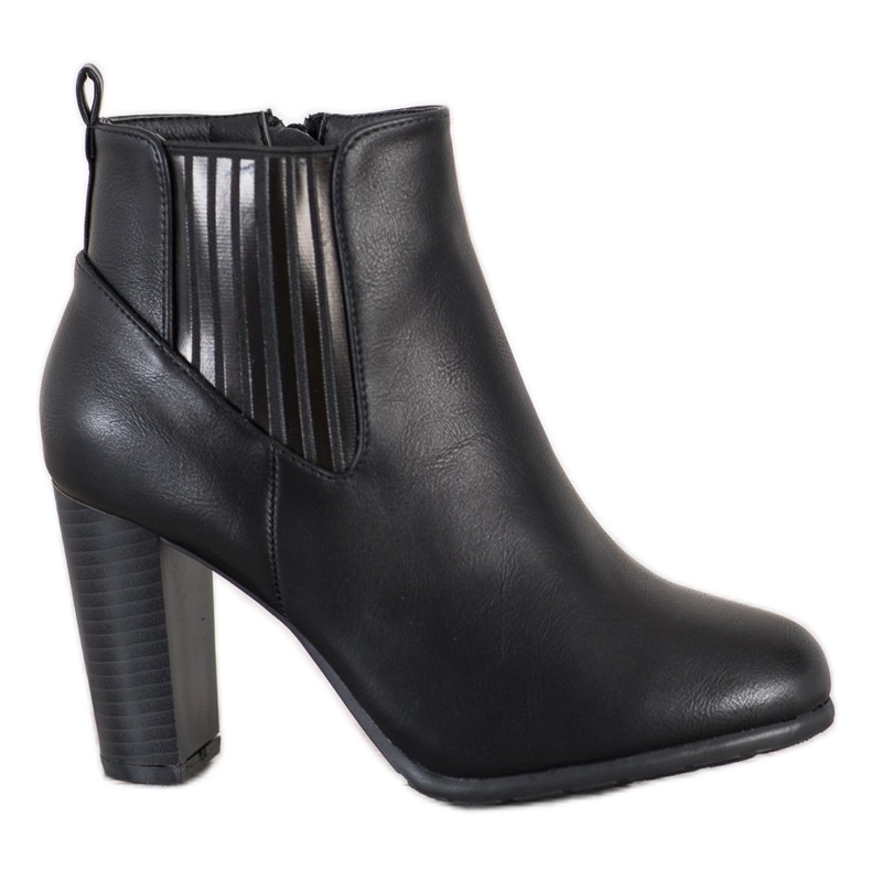 Abloom Botas confortáveis ​​em um poste preto