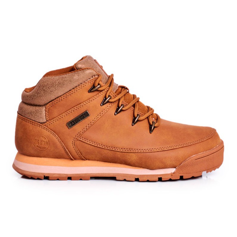 Sapatos de trekking Big Star Camel GG274497 bege amarelo