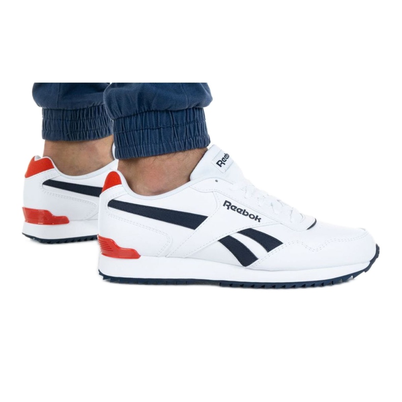 Reebok Royal Glide Rplclp M FV0200 branco azul marinho
