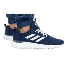 Tênis Adidas Lite Racer Cln M FW1334 branco azul marinho