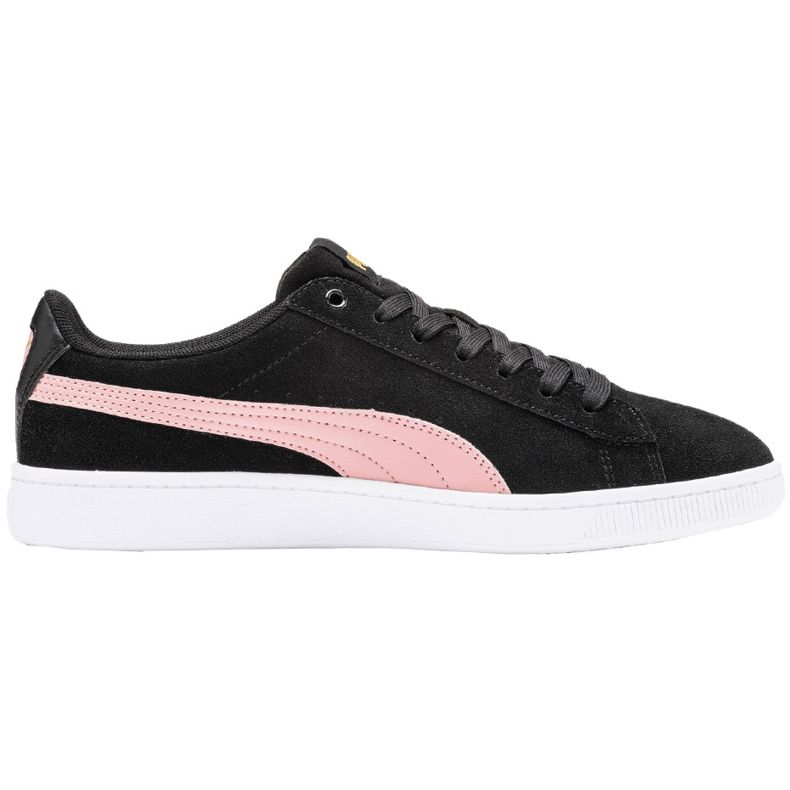 Sapatos femininos Puma Vikky v2 preto e rosa 369725 11