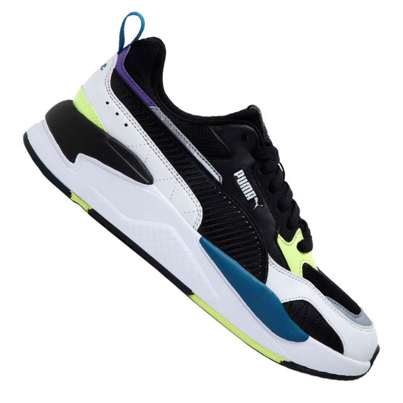 Sapatos Puma X-Ray 2 Square M 373108-01 branco preto multicolorido